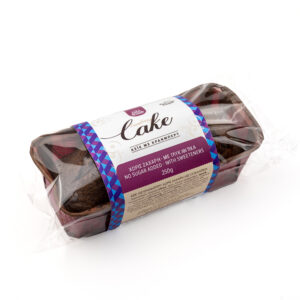 Κέικ με Cranberries 250γρ Χωρίς Ζάχαρη