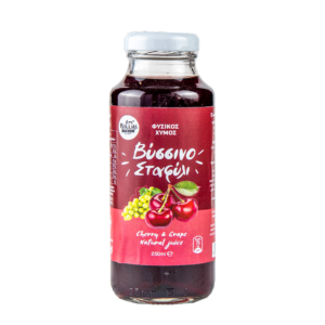 Φυσικός Χυμός Βύσσινο και Σταφύλι 250ml